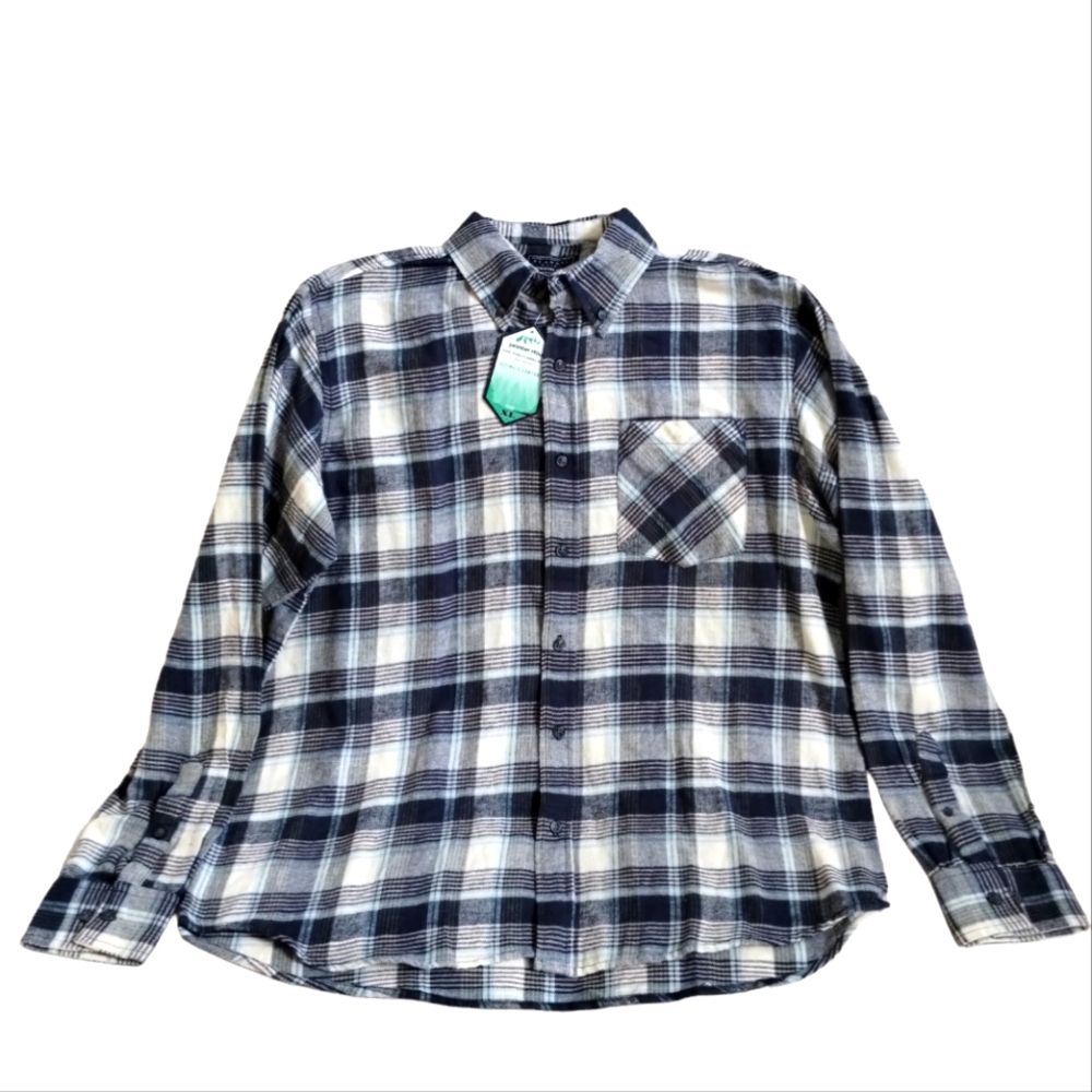 Blue Flannel Shirt NEW Jackson Hole